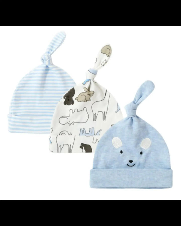 3 pieces cotton hats set Yassine Stores