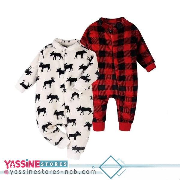 Fleece overall - set of 2