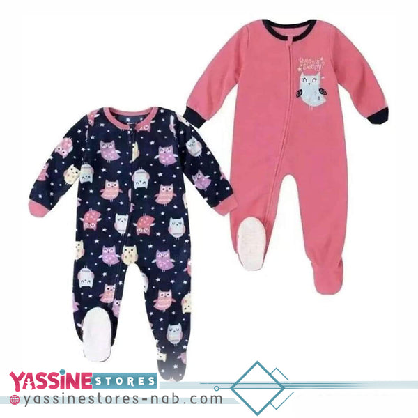 Fleece overall set