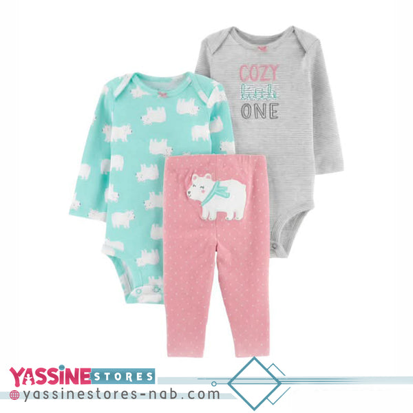 Baby Carter's 3-Piece Bodysuit Set