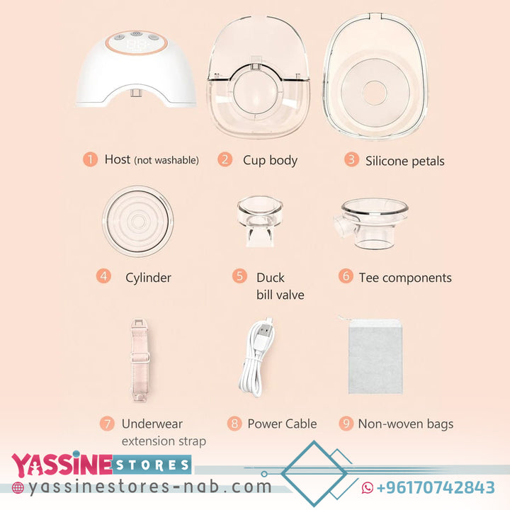 Wearable Breast Pump - Yassine Stores