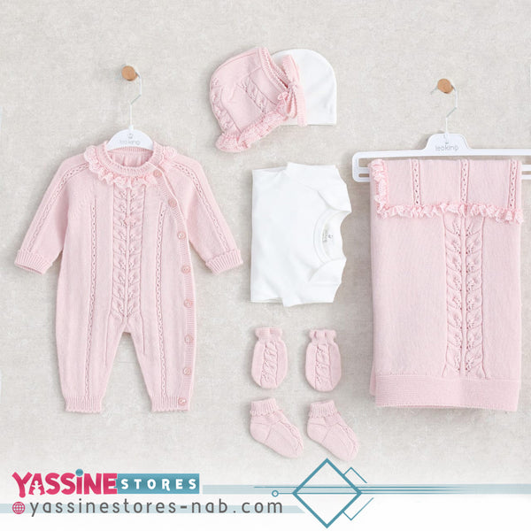 New Born 7 Piece Set (pink)