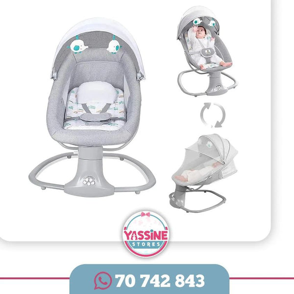 Mastela 3 In 1 Deluxe Multi Functional Swing Bassinet - Yassine Stores