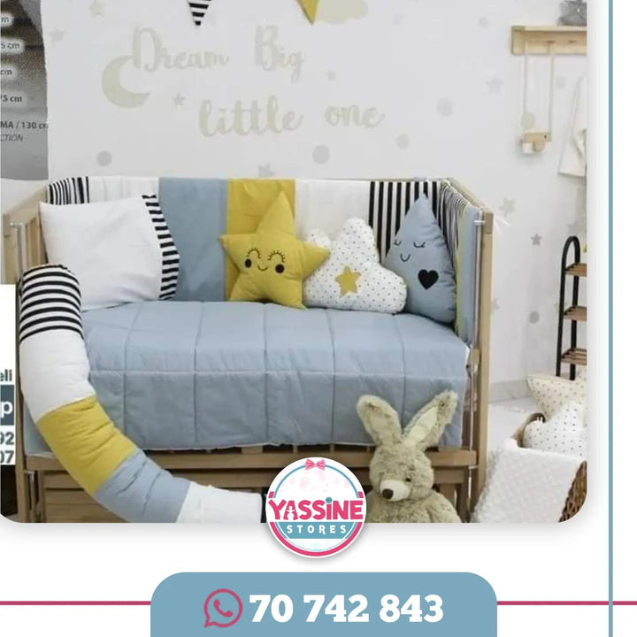 8-Piece Crib Set Yassine Stores