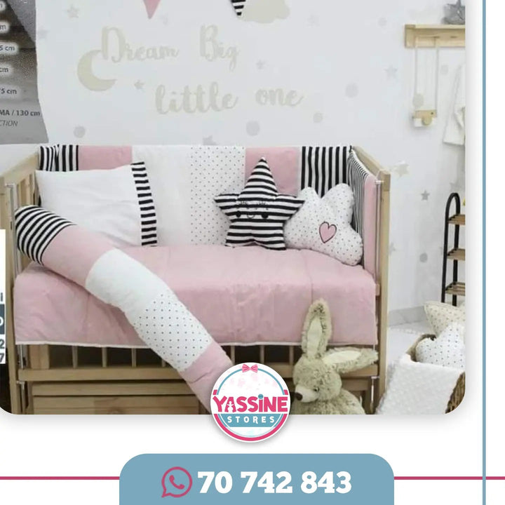 8-Piece Crib Set Yassine Stores