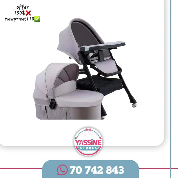 2 in1 high chair Yassine Stores