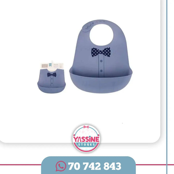 Baby soft silicone Bib - Yassine Stores