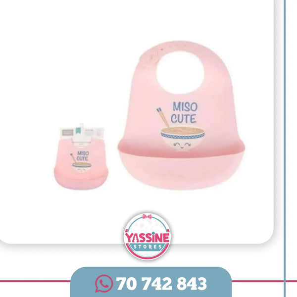 Baby soft silicone Bib - Yassine Stores