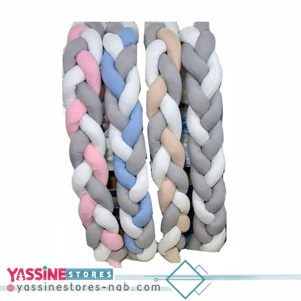 Super soft braided cot bumper (cotton)