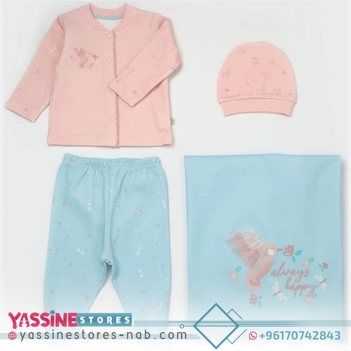 4 pieces newborn set - Yassine Stores