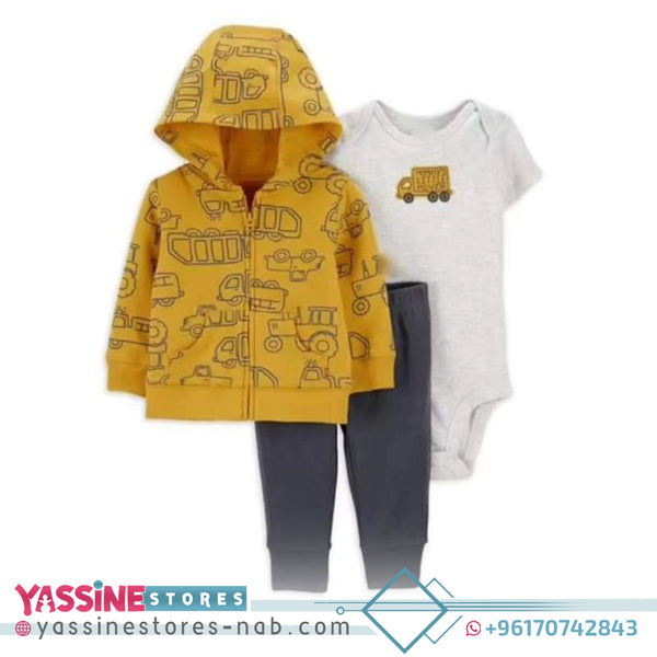 Carter's baby-girls 3-piece Layette Set - Yassine Stores