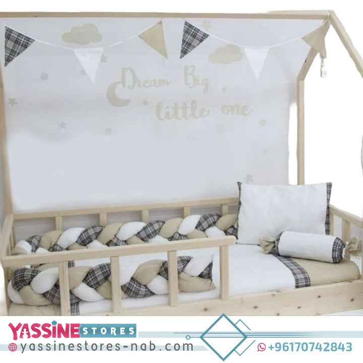 6 Piece Crib Set - Yassine Stores