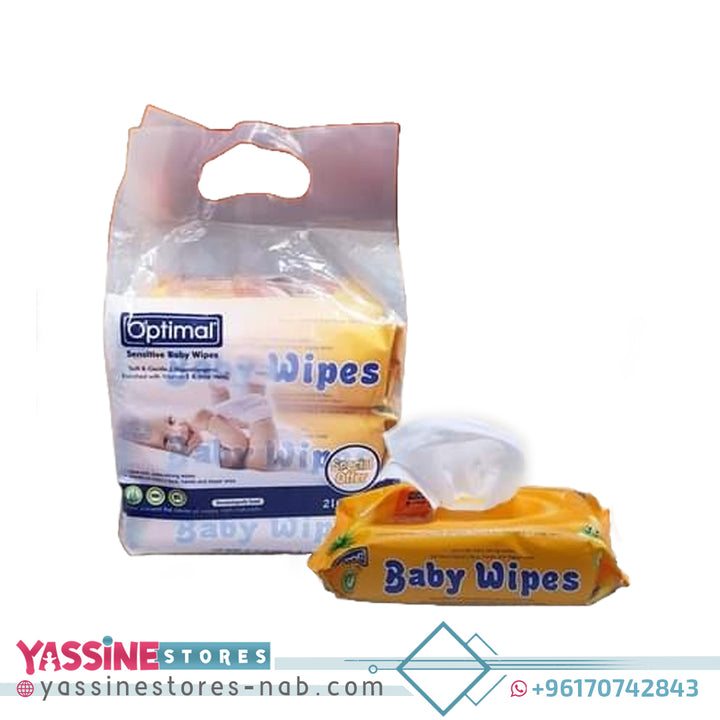 Optimal Baby wipes - Yassine Stores