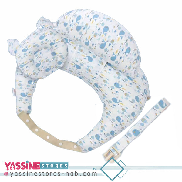 Nursing Pillow Infant Sleeping Pillow- bleu
