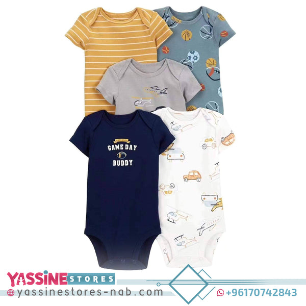 Short-Sleeve Bodysuits - Yassine Stores