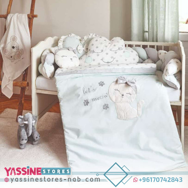 6 Piece Crib Set - Yassine Stores