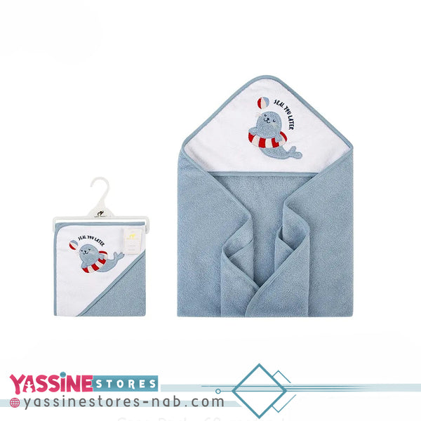 Hooded towel & washcloth