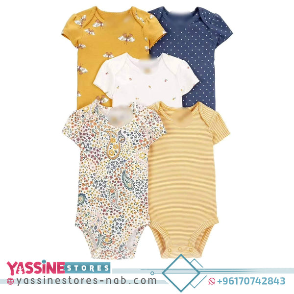 Short-Sleeve Bodysuits - Yassine Stores