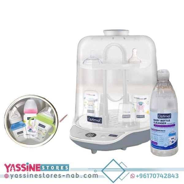 Digital steam sterilizer (6 Bottles) - Yassine Stores