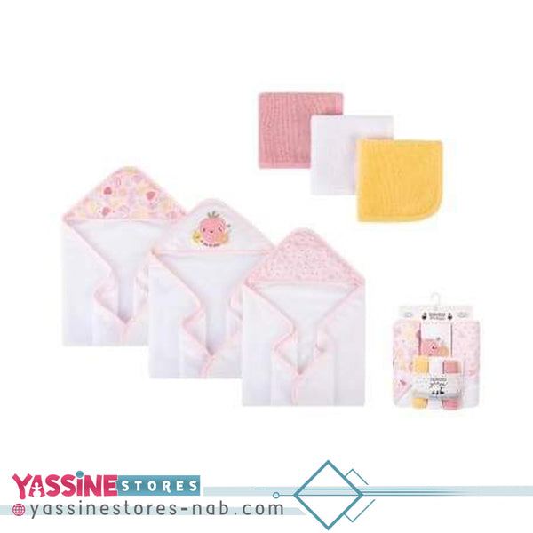 Bath Towels & Washcloths 6pcs