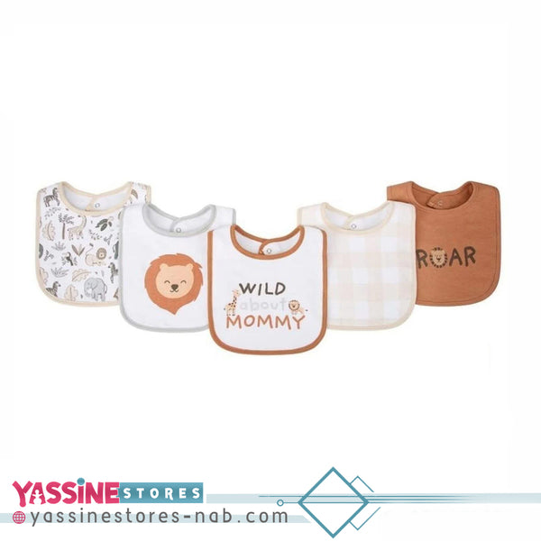 Hudson Baby Cotton Bibs