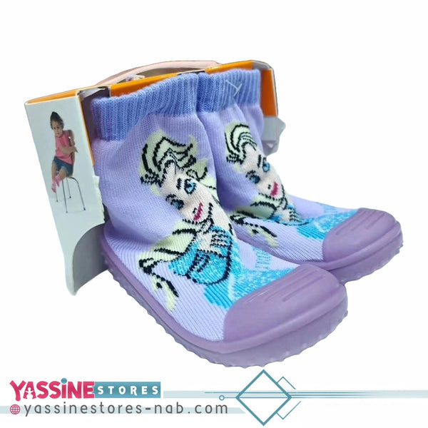 Flexible silicone–sole baby shoes